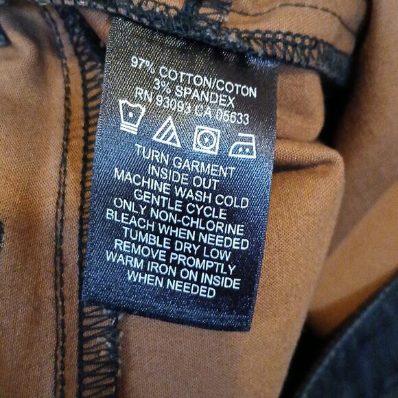 Nic + Zoe stretchy pant with ankle zippers size 10 - Picture 5 of 5